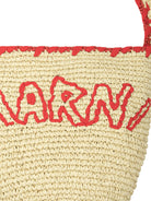 BEIGE PAPER SHOULDER BAG Marni