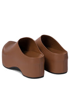 BROWN RUBBER LOAFERS Marni