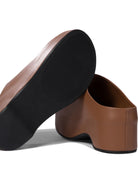 BROWN RUBBER LOAFERS Marni