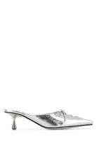 SILVER LEATHER SCARLETT MULES Jimmy Choo SILVER 37.5