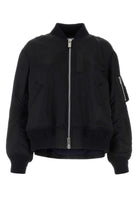 BLACK NYLON PADDED JACKET Sacai BLACK 1
