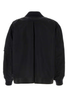 BLACK NYLON PADDED JACKET Sacai