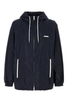 NAVY BLUE RE-NYLON WIND BREAKER Prada BLUE XS