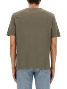 BEIGE COTTON T-SHIRTS MM6 MAISON MARGIELA BEIGE S