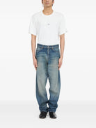 COTTON DENIM PANTS MM6 MAISON MARGIELA