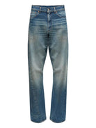 COTTON DENIM PANTS MM6 MAISON MARGIELA BLUE 30