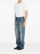 COTTON DENIM PANTS MM6 MAISON MARGIELA