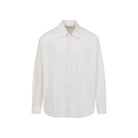 BEIGE COTTON SILK SHIRTS Lemaire