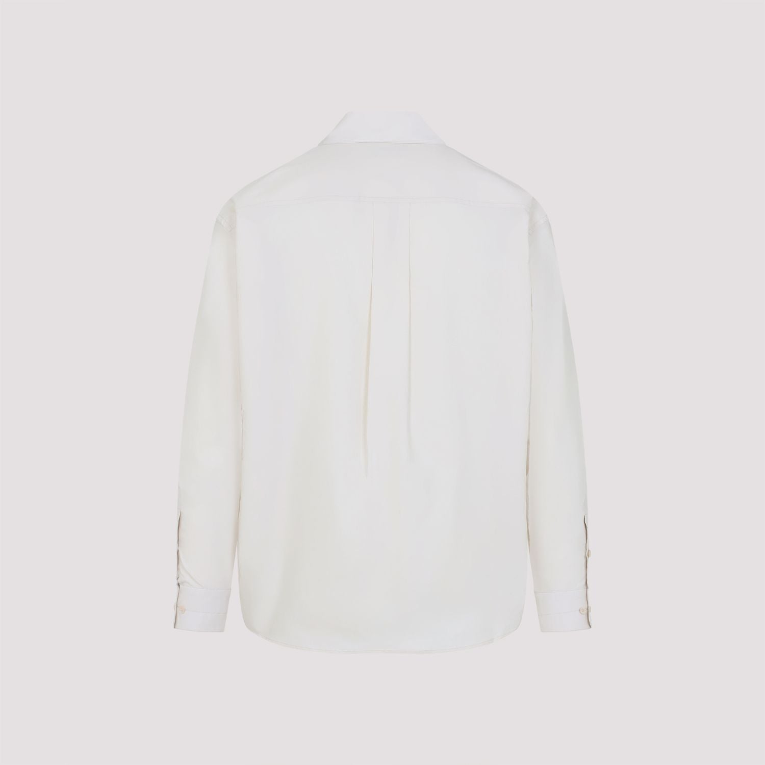 BEIGE COTTON SILK SHIRTS Lemaire