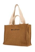 BISCUIT RAFFIA SHOPPING BAG Marni