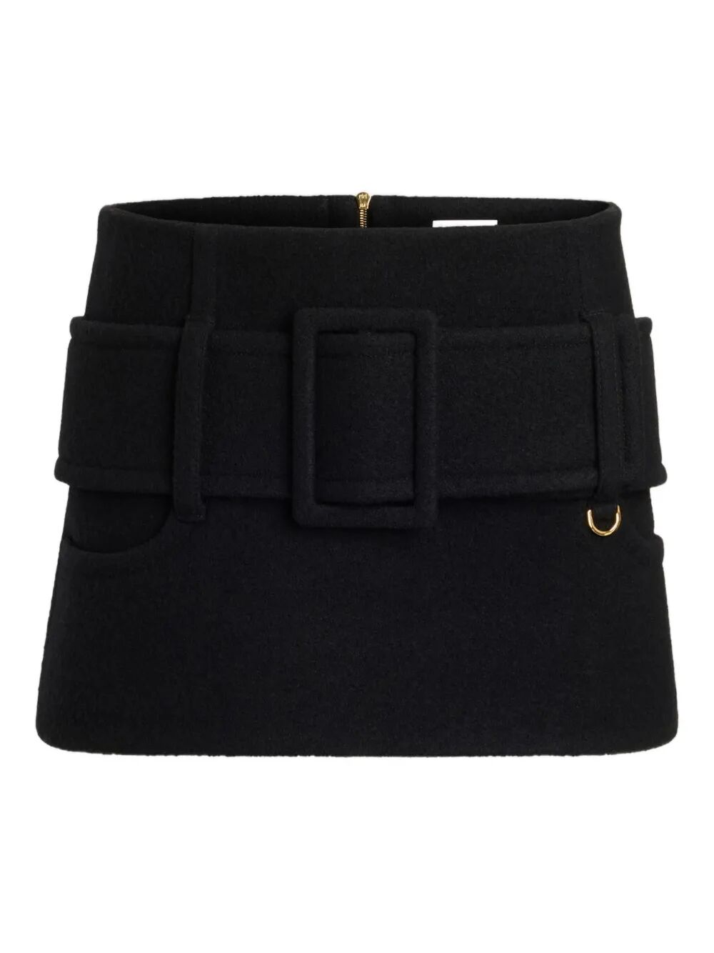 BELTED MINI SKIRT Patou BLACK 36