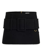 BELTED MINI SKIRT Patou BLACK 36