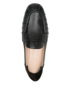 BLACK LAMB LEATHER LOAFERS Stuart Weitzman