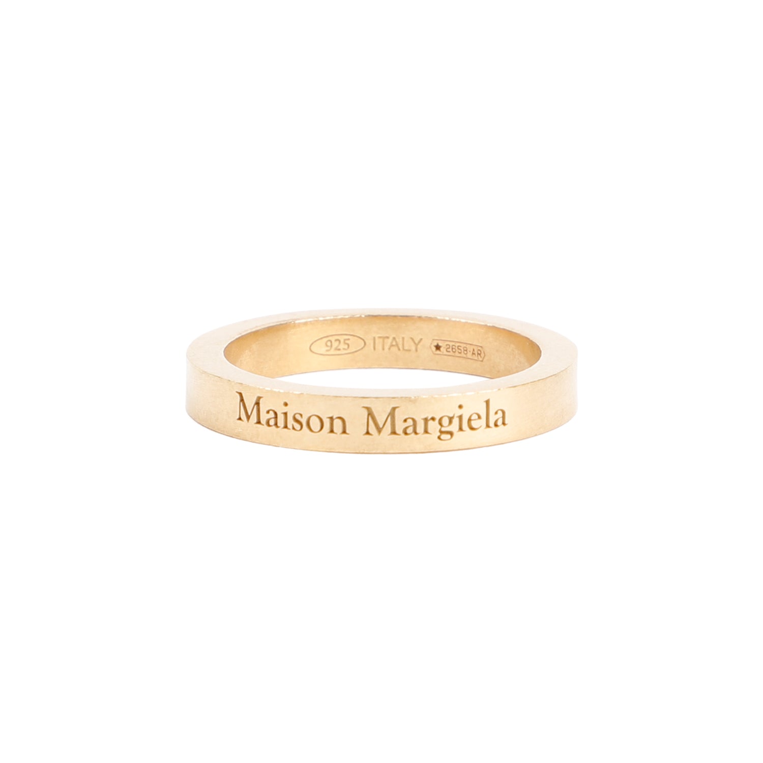 ANELLO CON LOGO Maison Margiela SILVER 3