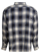 BLUE RAYON SHIRT SAINT MXXXXXX