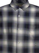 BLUE RAYON SHIRT SAINT MXXXXXX