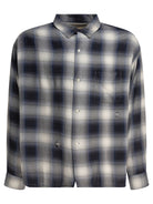 BLUE RAYON SHIRT SAINT MXXXXXX BLUE S