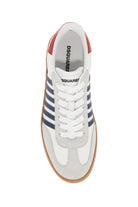 WHITE LEATHER BOXER SNEAKERS DSQUARED2
