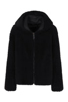 SOLE VEGAN FUR JACKET S MAX MARA blue 42