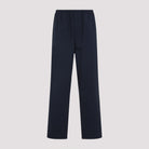 NAVY BLUE COTTON PANT Prada