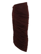MAGDA BUTRYM ASYMMETRIC MAXI SKIRT Magda Butrym RED 36