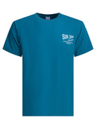 BLUE COTTON T-SHIRT SUN SURF BLUE L