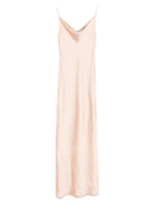 MARIA SLIP GOWN DRESS Norma Kamali POWDER XXXS