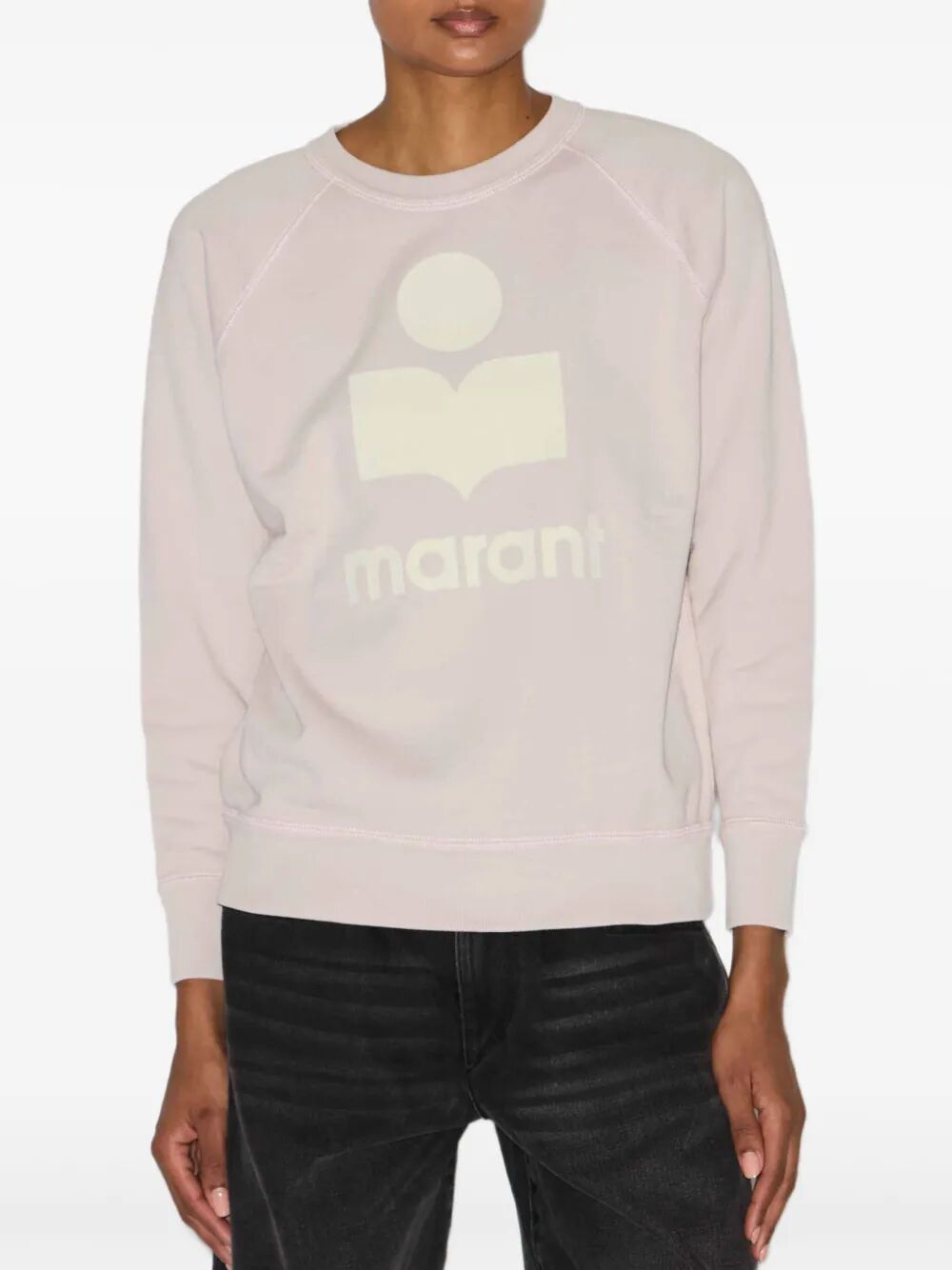 PINK COTTON BLEND MILLYNY SWEATSHIRT Isabel Marant Etoile