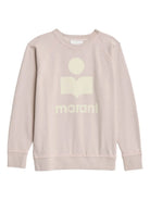 PINK COTTON BLEND MILLYNY SWEATSHIRT Isabel Marant Etoile PINK 38F