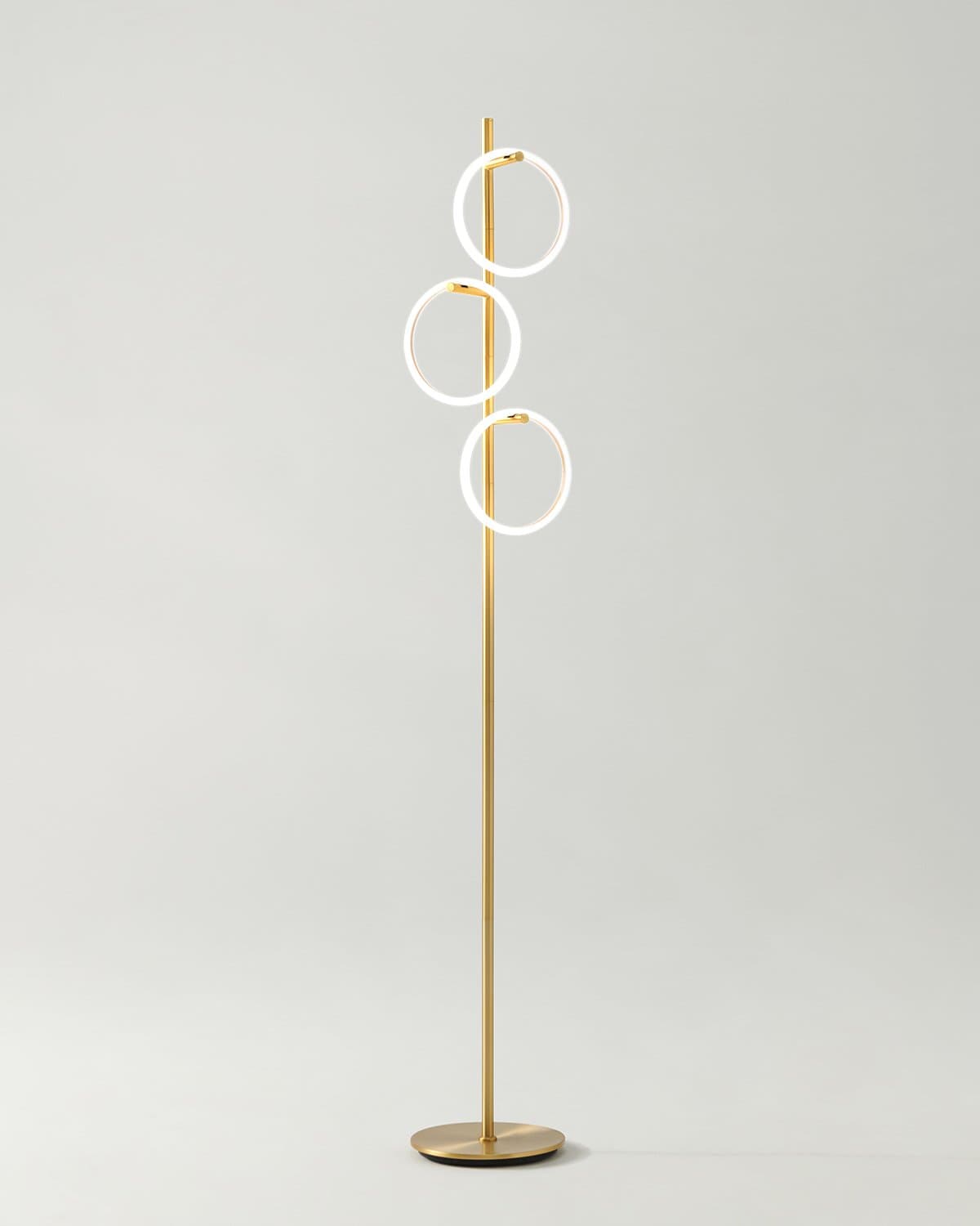Saturn Floor Lamp Brightech Antique Brass
