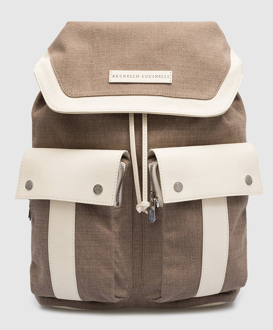 Brown Combination Backpack With Logo – Lord & Taylor