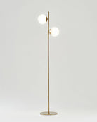 Sphere Floor Lamp Brightech Brass