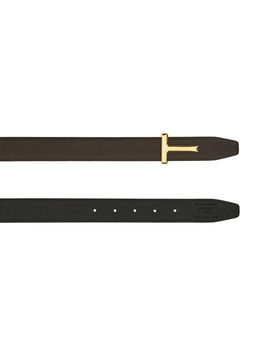 REVERSIBLE T LINE BELT Tom Ford