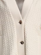 WHITE WOOL COAT Agnona