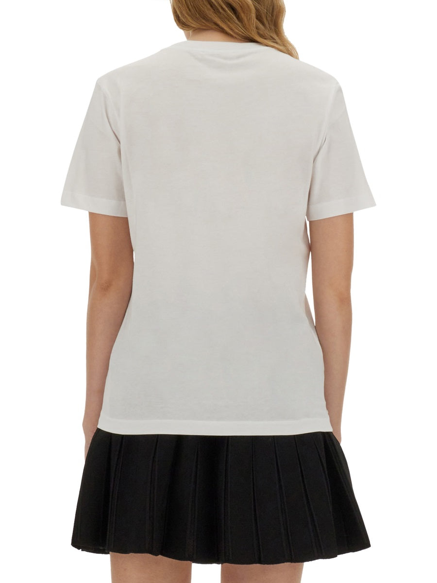 COTTON TSHIRT WITH LOGO Marni