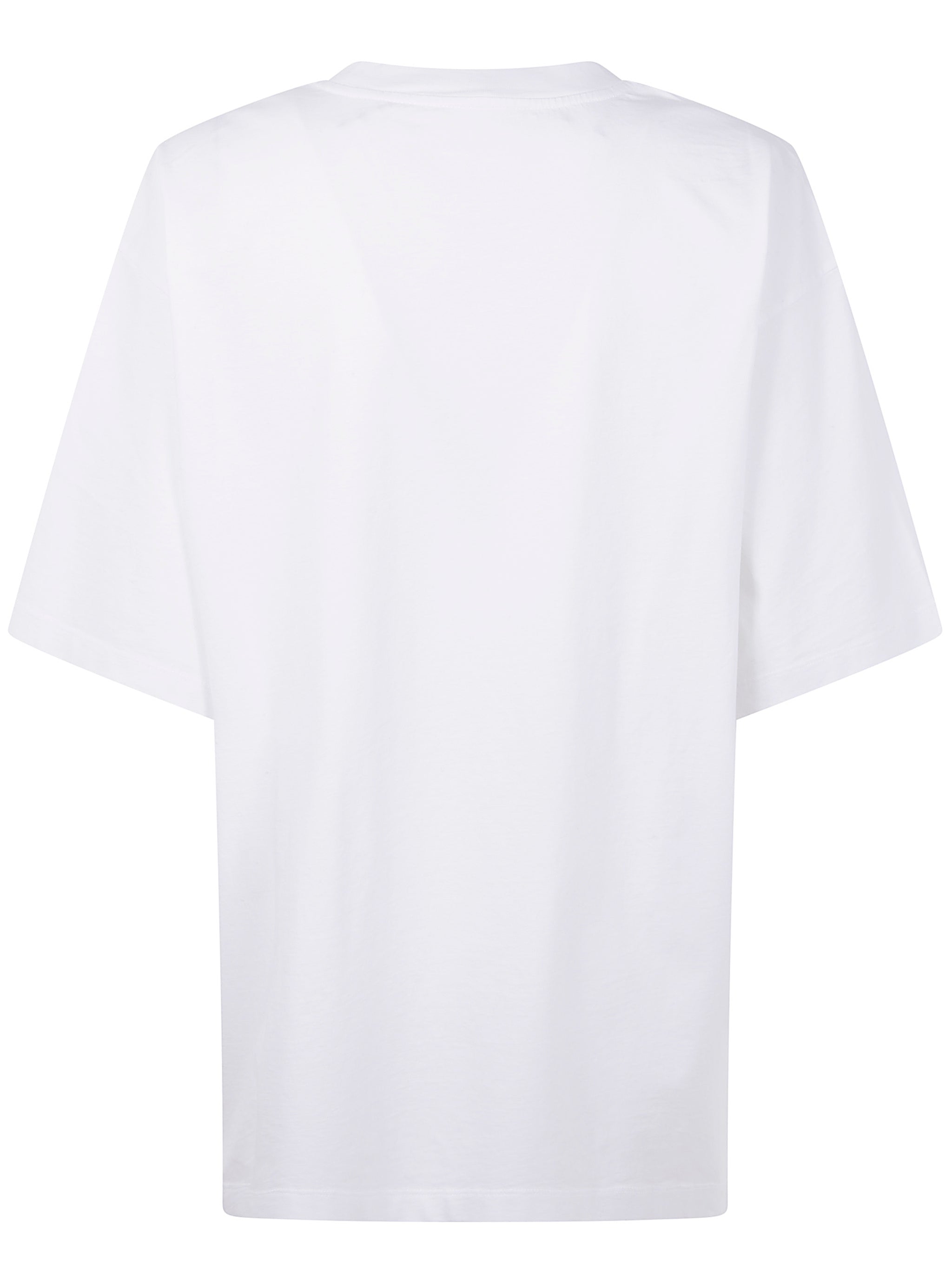 WHITE COTTON KNIT T-SHIRTS Marni