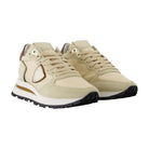 TROPEZ HAUTE LOGO SNEAKERS WITH LEATHER PANELING PHILIPPE MODEL PARIS