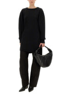 BLACK WOOL SWEATERS Lemaire