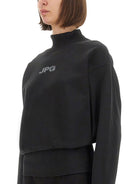 BLACK ORGANIC COTTON SWEATSHIRTS JEAN PAUL GAULTIER