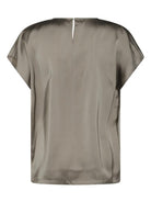 FABIANA FILIPPI SATIN T-SHIRT Fabiana Filippi