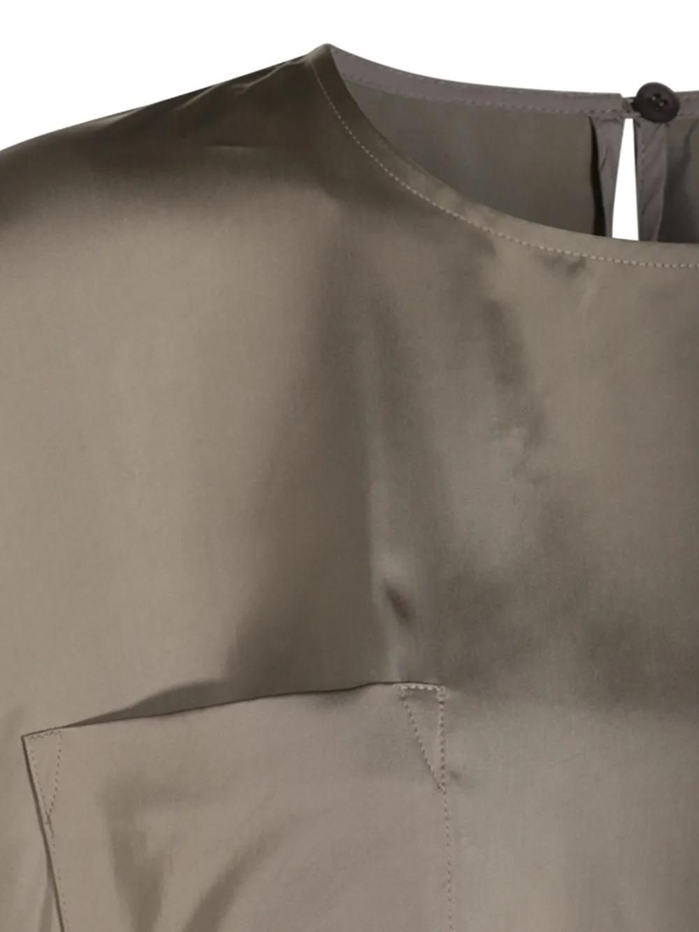 FABIANA FILIPPI SATIN T-SHIRT Fabiana Filippi
