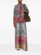 PRINTED SILK SHIRT Pierre Louis Mascia
