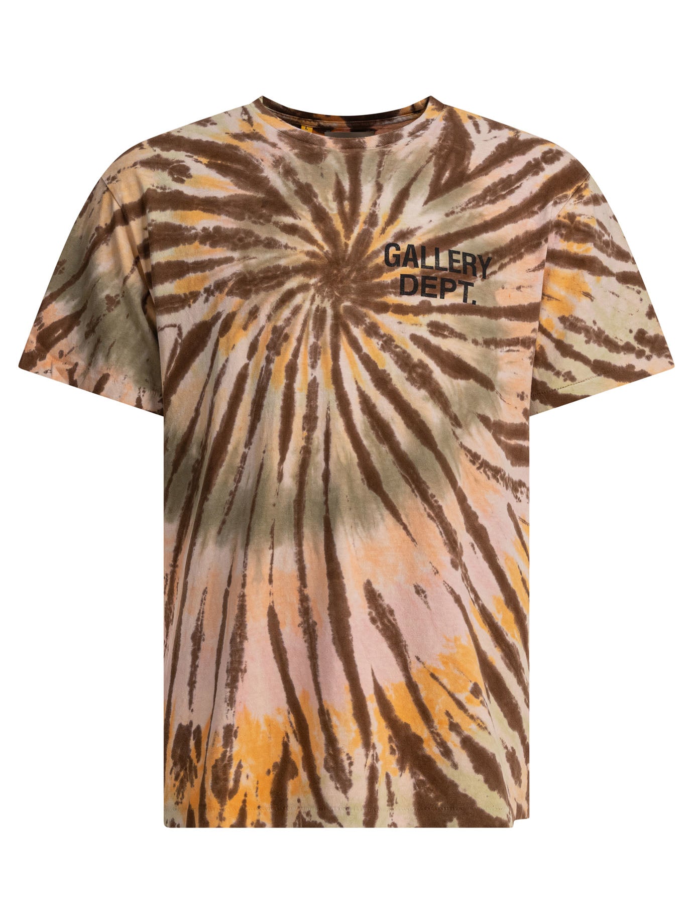 BROWN COTTON T-SHIRT GALLERY DEPT. BROWN S