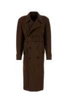 BROWN WOOL COAT Prada BROWN 50