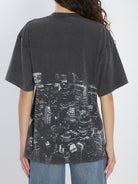 T-SHIRT WITH RHINESTONES Alexander wang
