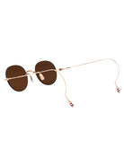 12K GOLD PLATE TITANIUM TITANIUM SUNGLASSES Thom Browne