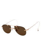 12K GOLD PLATE TITANIUM TITANIUM SUNGLASSES Thom Browne