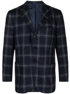 GIACCA Kiton BLUE GRIGIO 50