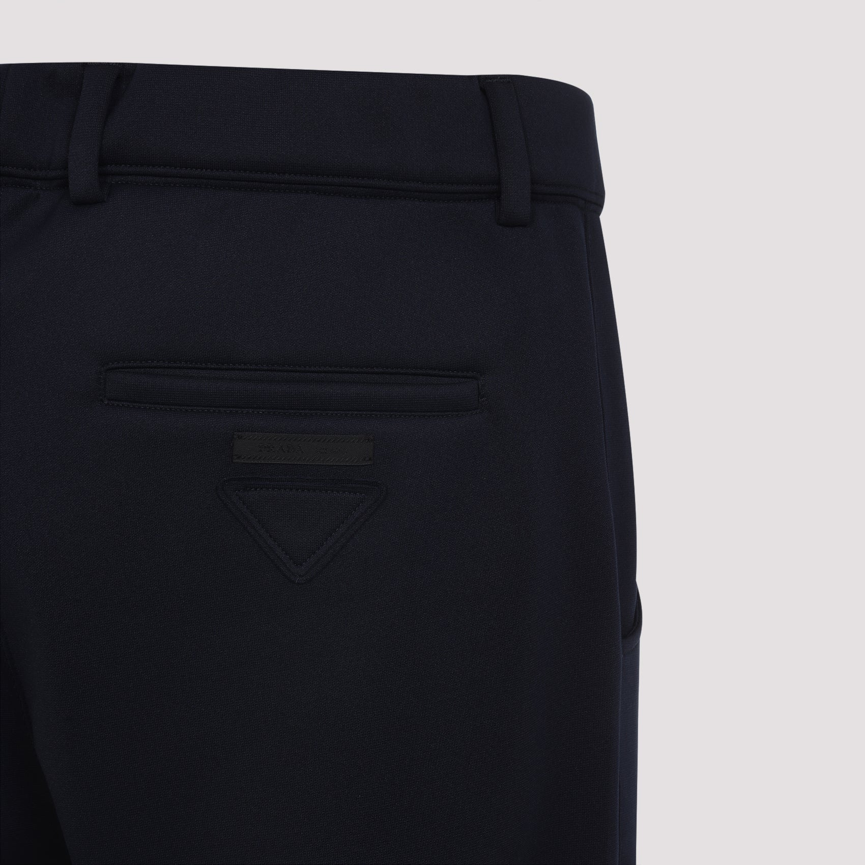 POLYESTER TRACK PANTS Prada