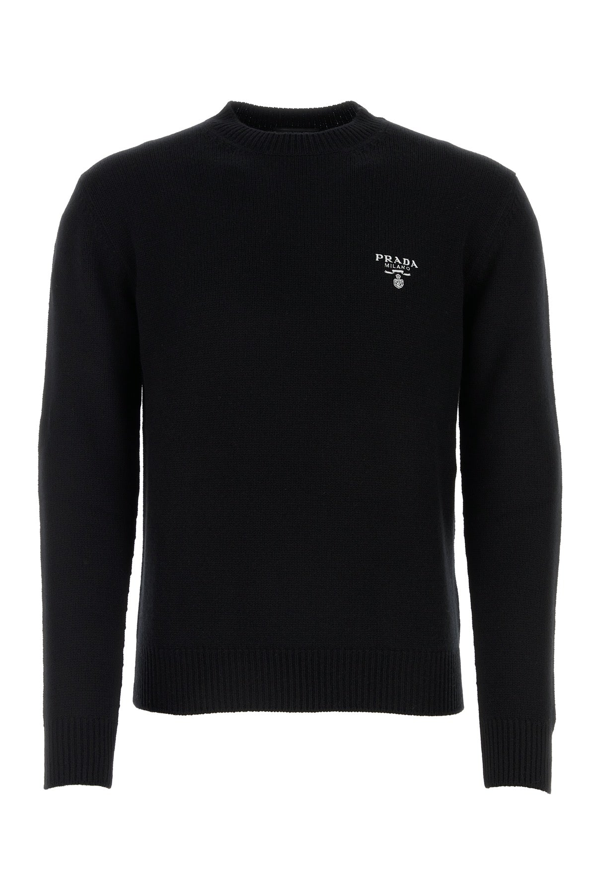 BLACK CASHMERE SWEATER Prada BLACK 54